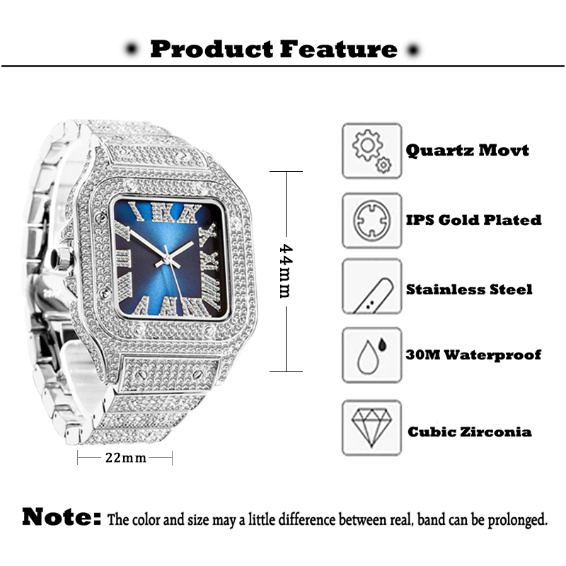 MISSFOX Mens Watches Hip Hop B - Jewelry And Watches Luxury Brand recensie en prijs