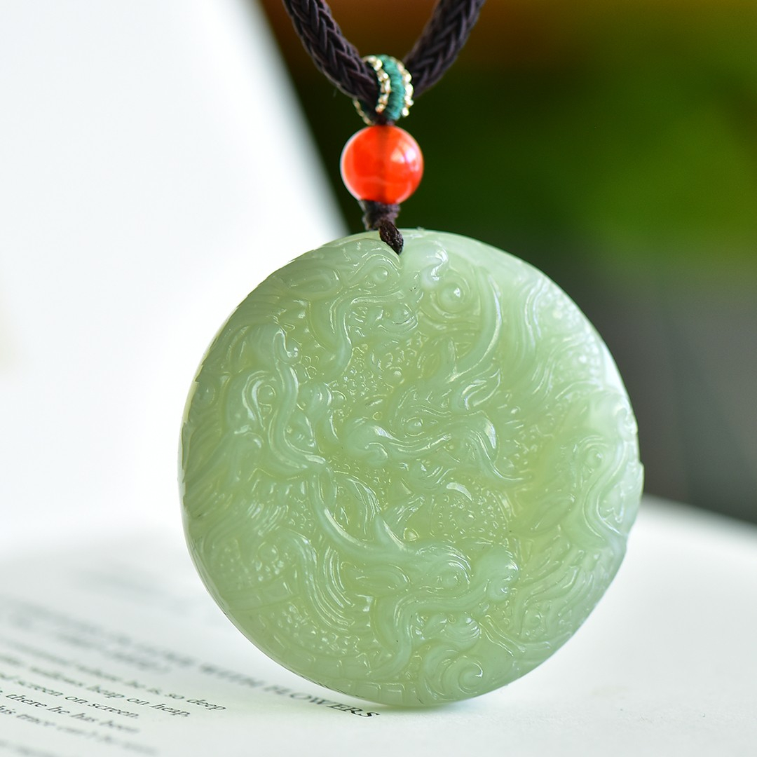 Genuine China Nephrite Stone C - Jewelry & Watches Spółka Z Ograniczoną Odpowiedzialnością recensie en prijs