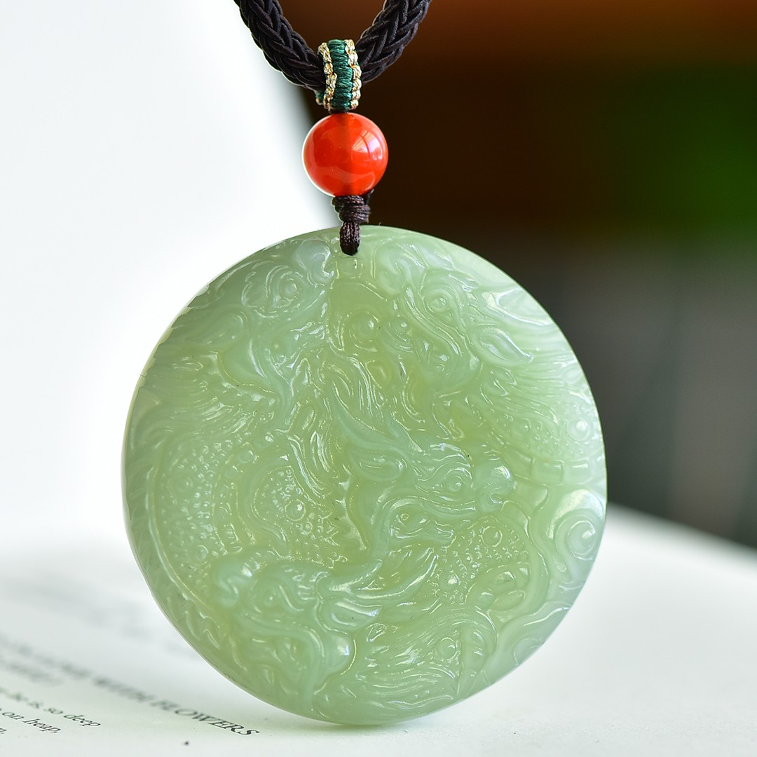 Genuine China Nephrite Stone C - Jewelry & Watches Spółka Z Ograniczoną Odpowiedzialnością recensie en prijs