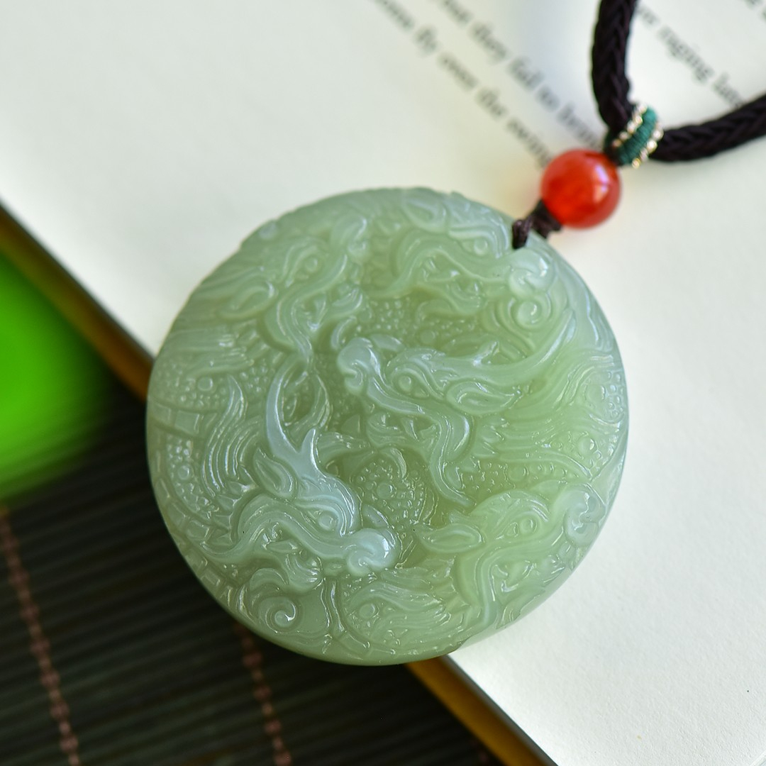 Genuine China Nephrite Stone C - Jewelry & Watches Spółka Z Ograniczoną Odpowiedzialnością recensie en prijs