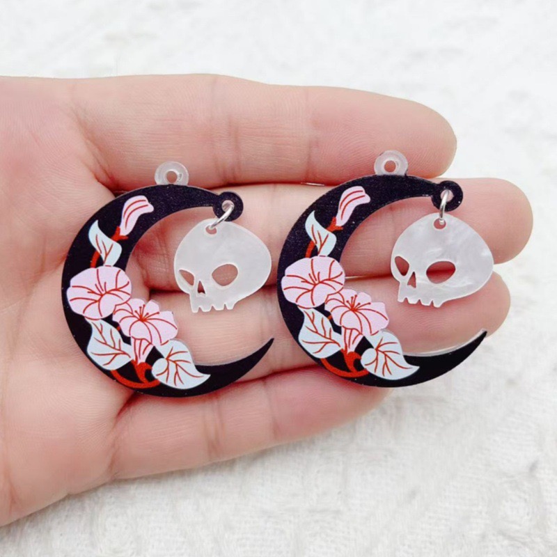 10pcs Halloween Acrylic Ghost  - Jewelry & Watches Spółka Z Ograniczoną Odpowiedzialnością recensie en prijs