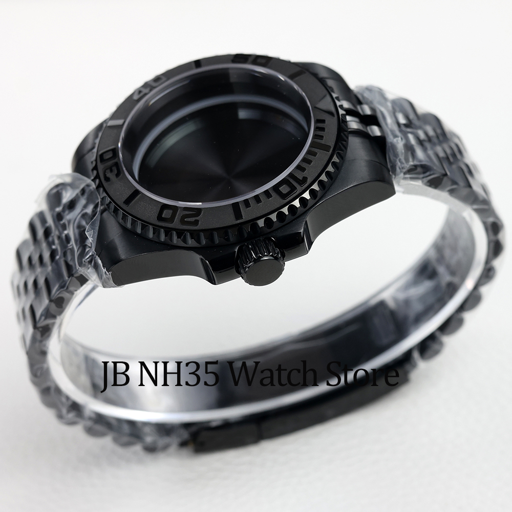 40mm NH35 Black Waterproof wat - Jared Jewelry Watches recensie en prijs