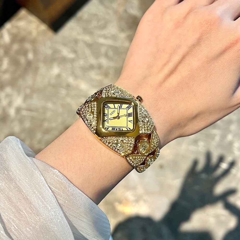 New Diamond Inlaid Bracelet Wa - Jewelry And Watches Luxury Brand recensie en prijs