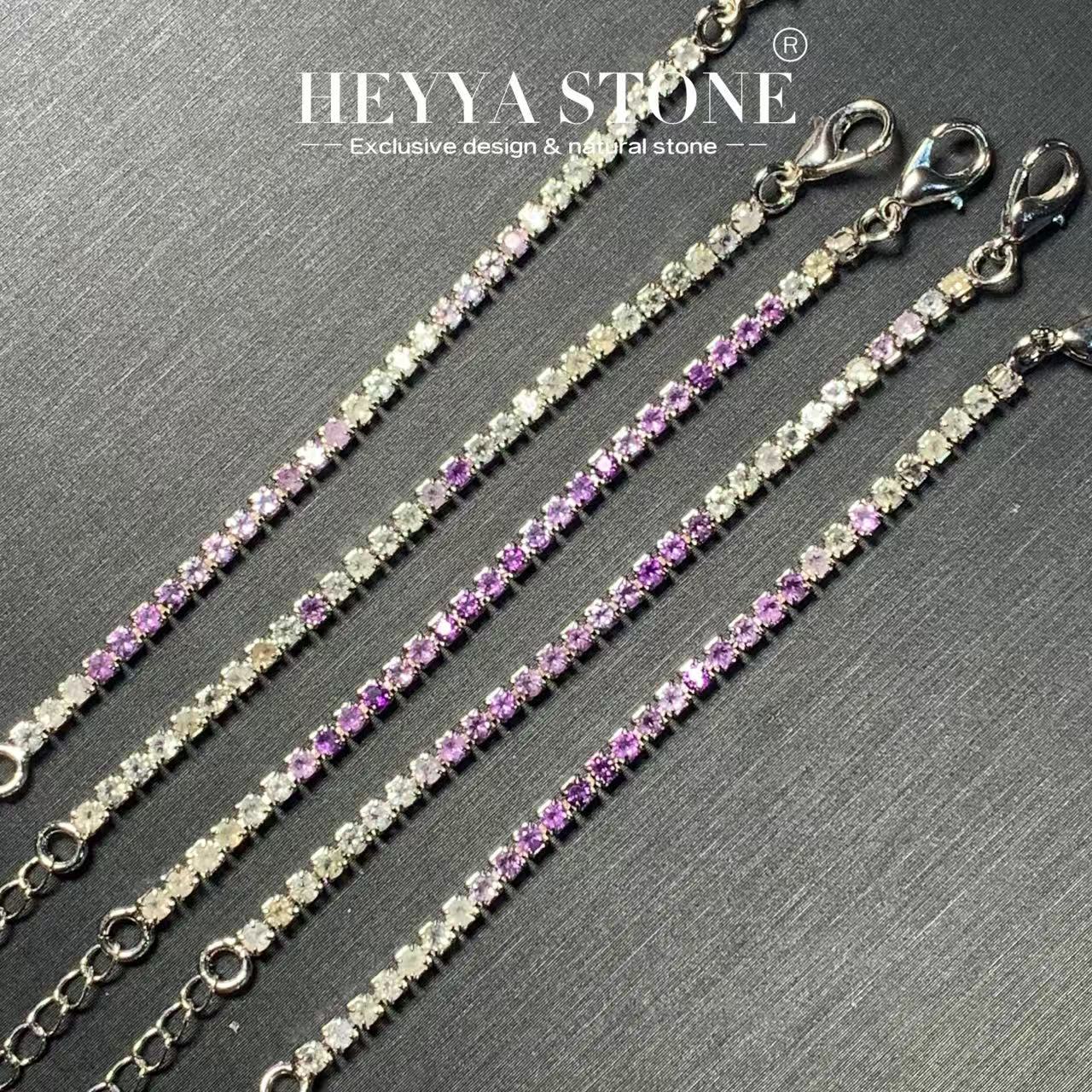 HEYYA STONE Natural Amethyst C - Gemstone Bracelet Healing recensie en prijs