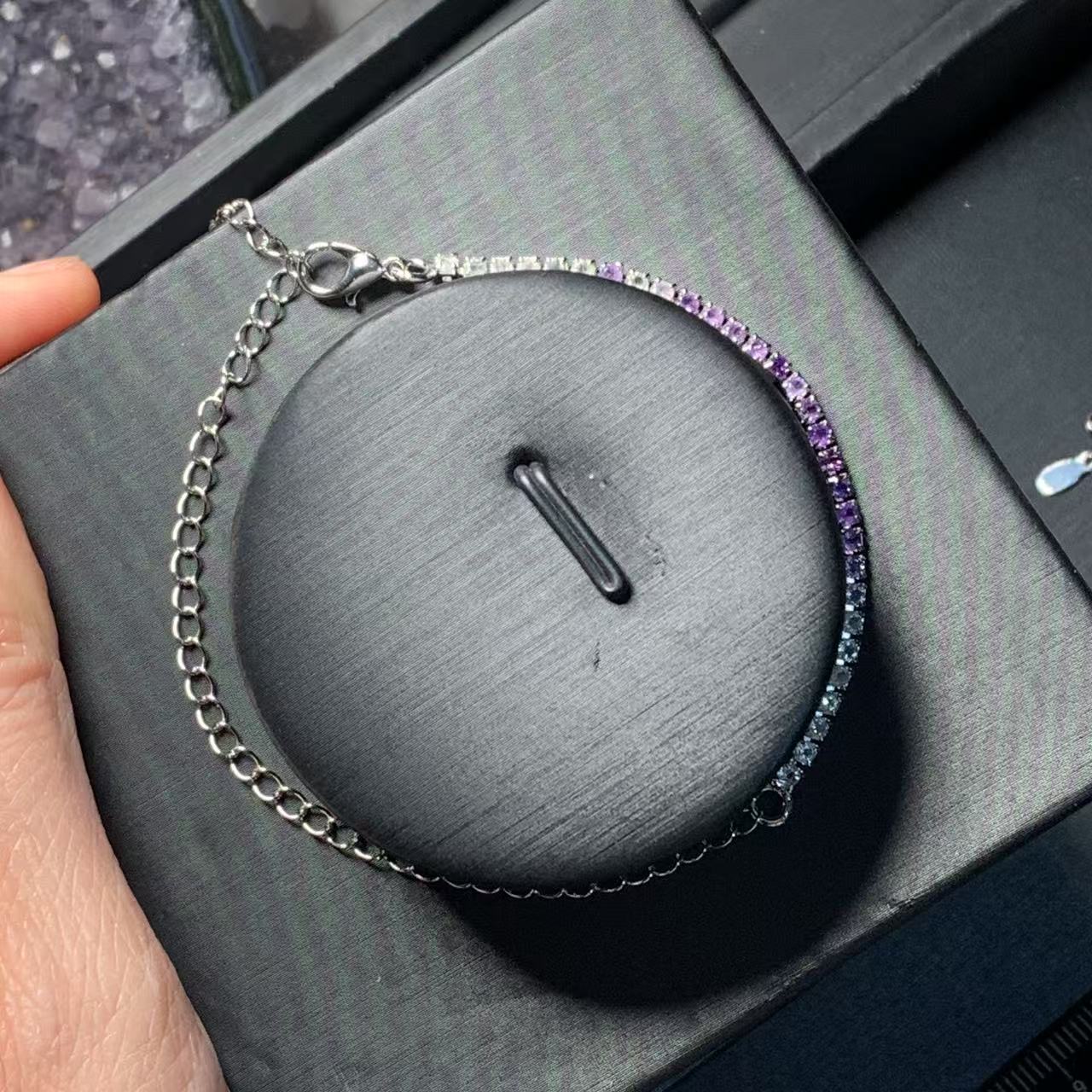 HEYYA STONE Natural Amethyst C - Gemstone Bracelet Healing recensie en prijs