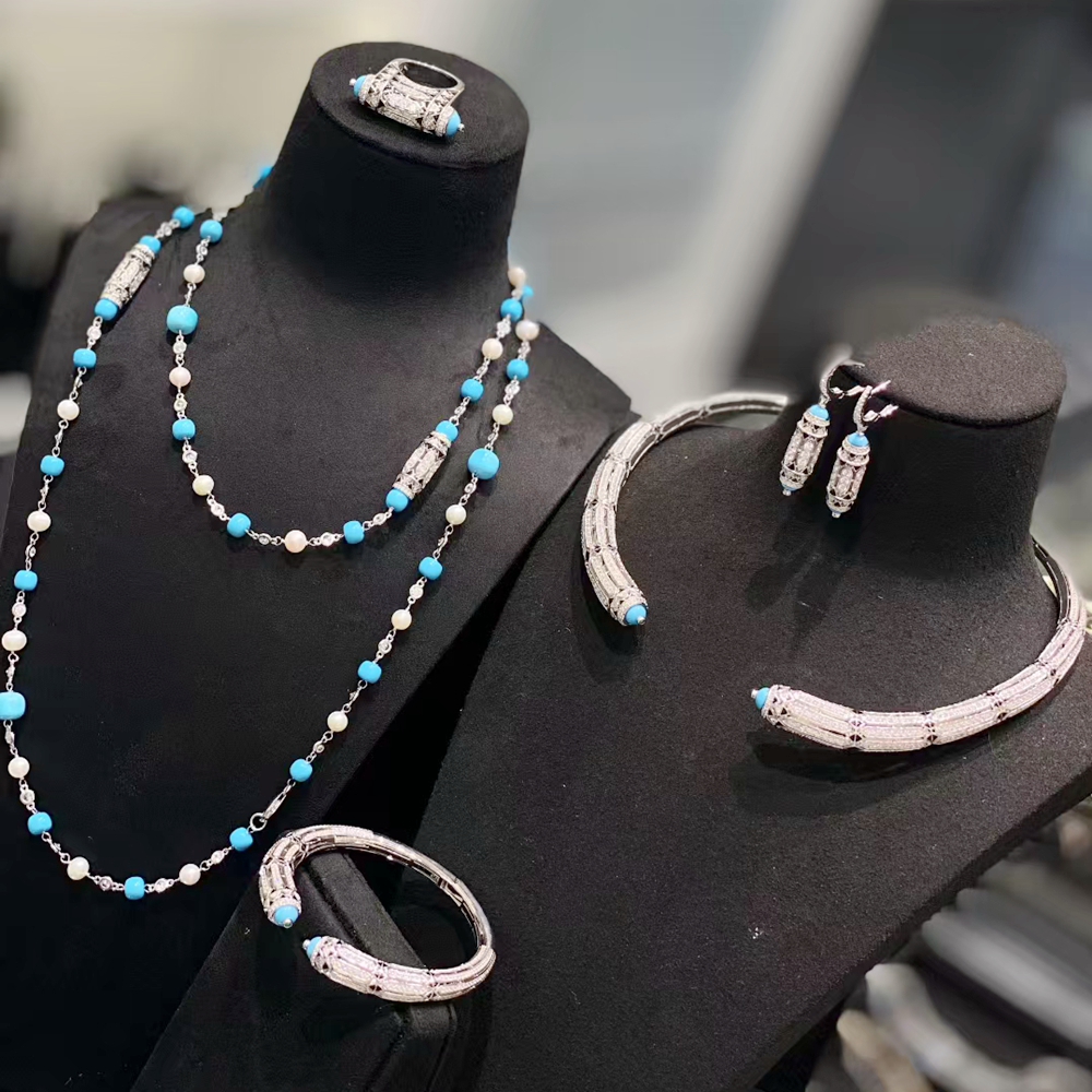 KQDANCE Luxury Solid 925 Silve - Turquoise Stone Ring recensie en prijs