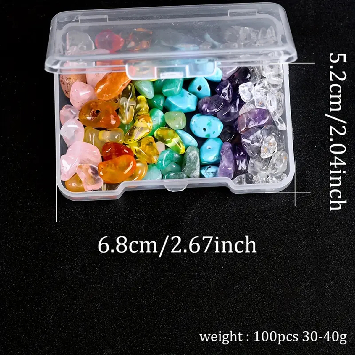 100/200pcs Natural Chips Stone - Gemstone Bracelet Healing recensie en prijs