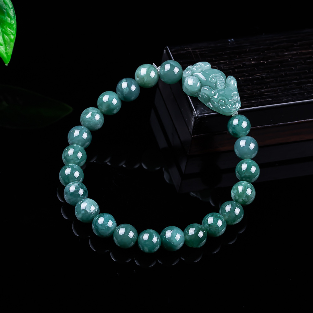 Natural Burmese Jadeite Pixiu  - Jewelry & Watches Spółka Z Ograniczoną Odpowiedzialnością recensie en prijs