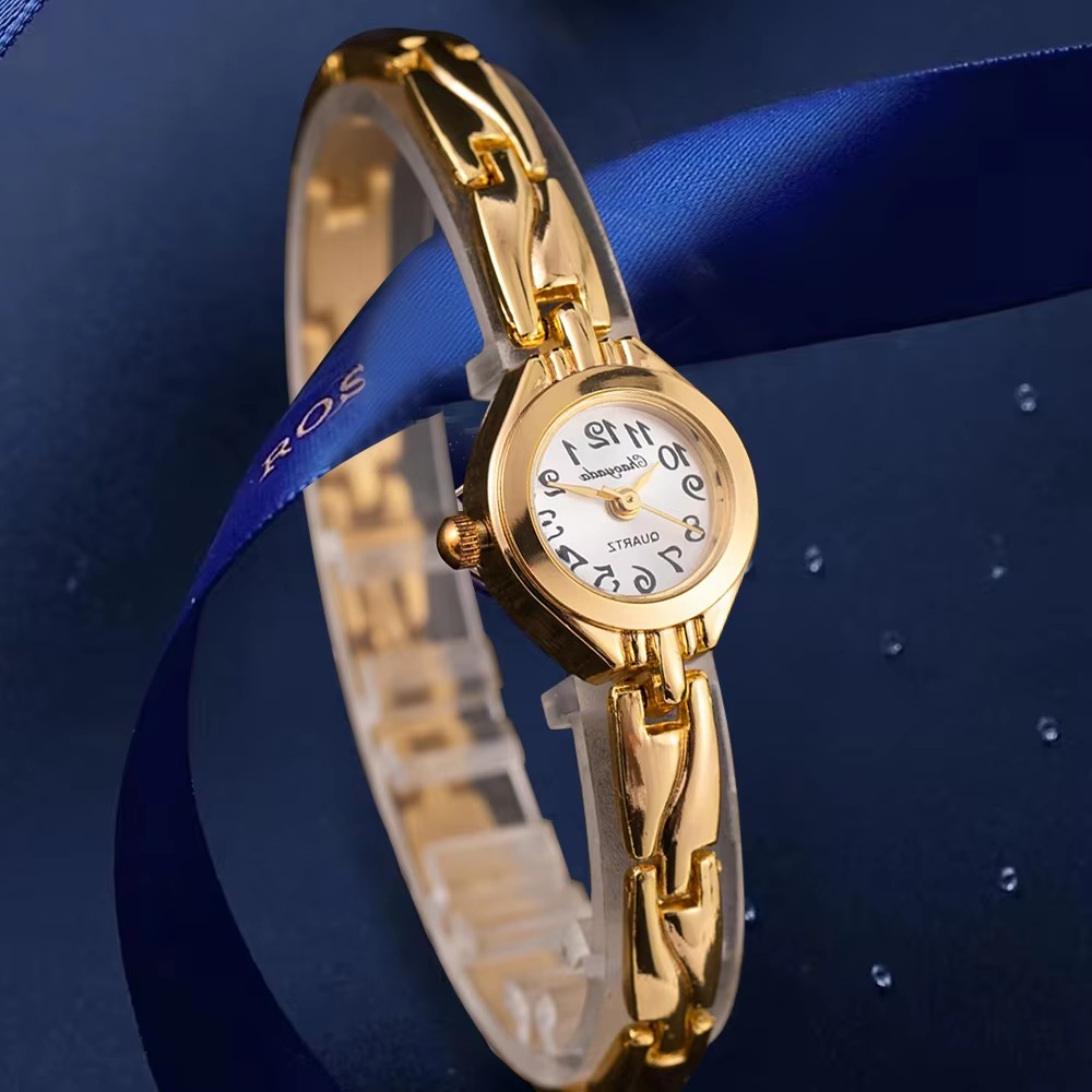 Fashion Women Quartz Bracelet  - Jewelry Watches Gold recensie en prijs