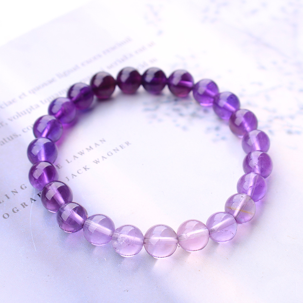 Natural Purple Amethyst Quartz - Gemstone Bracelet Healing recensie en prijs