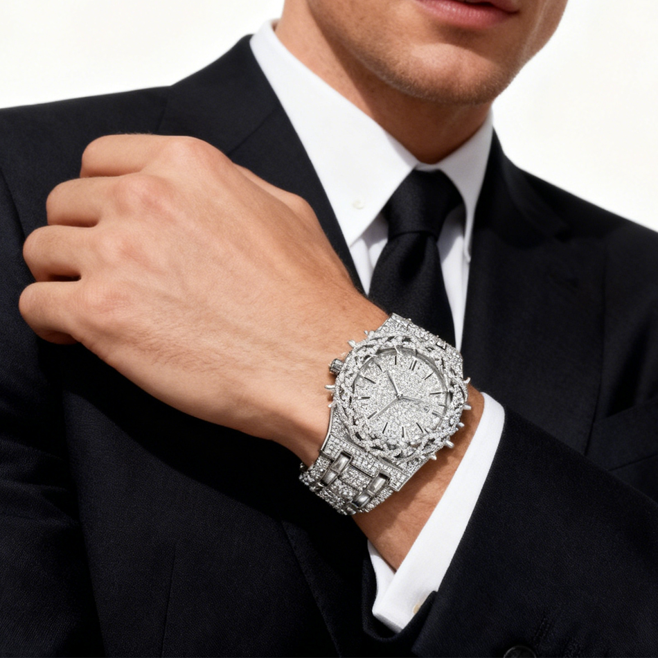PINTIME Hot Fashion Full Diamo - Jewelry And Watches Luxury Brand recensie en prijs