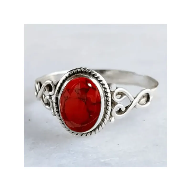 Boho Chic Unisex Turquoise Sto - Turquoise Stone Ring recensie en prijs