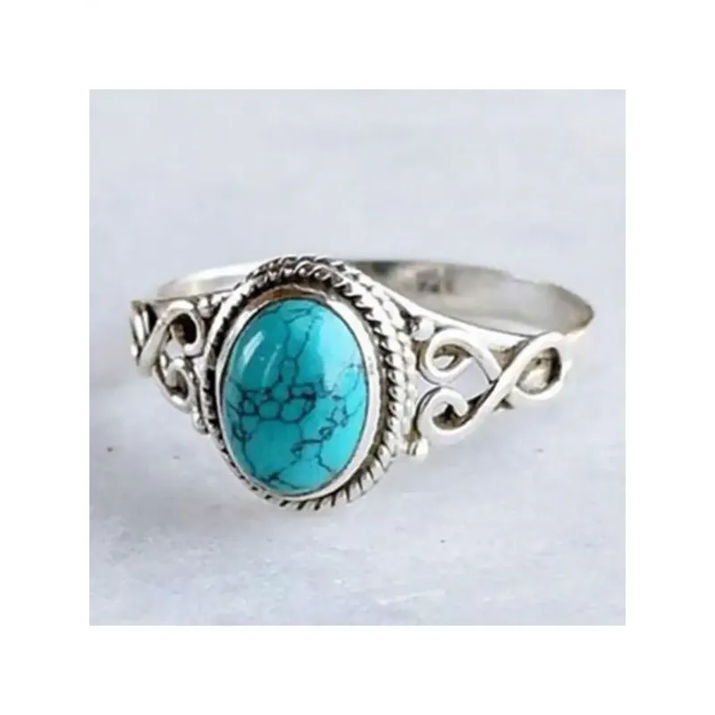 Boho Chic Unisex Turquoise Sto - Turquoise Stone Ring recensie en prijs