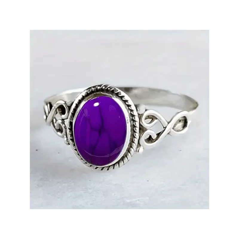 Boho Chic Unisex Turquoise Sto - Turquoise Stone Ring recensie en prijs