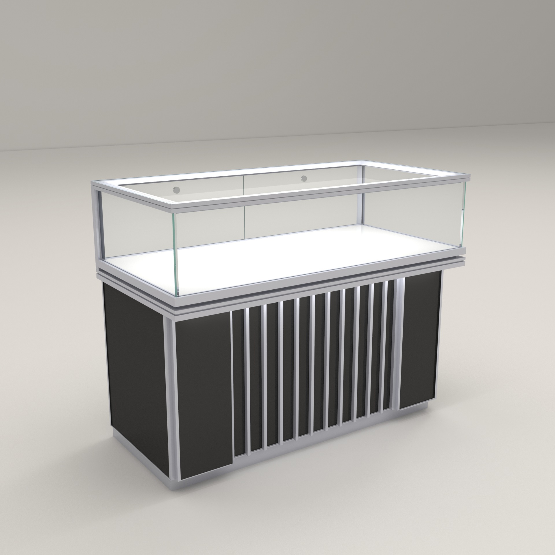 Glass jewelry display cabinet  - Jewelry Shop Watches recensie en prijs