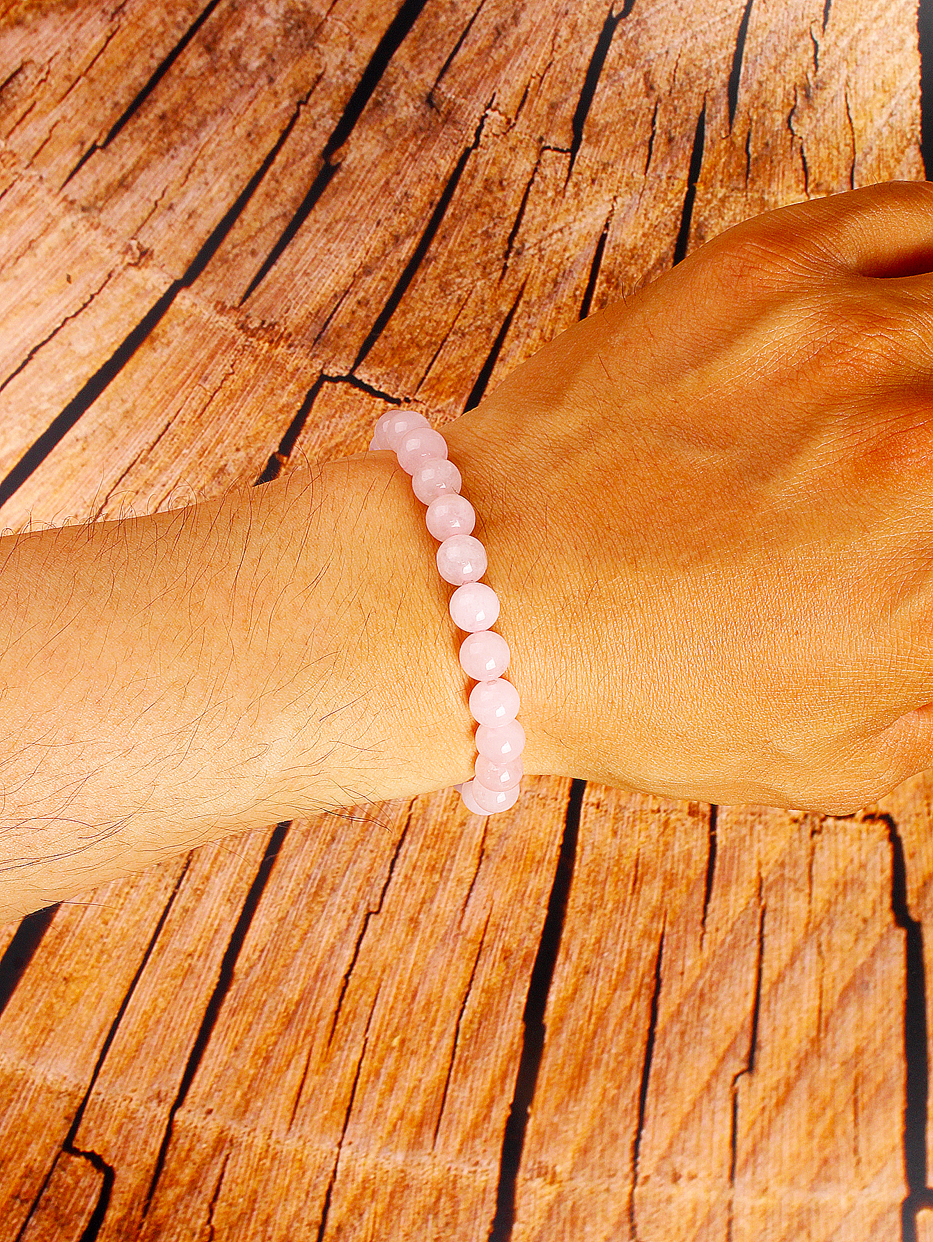 Genuine Natural Rose Quartz St - Gemstone Bracelet Healing recensie en prijs