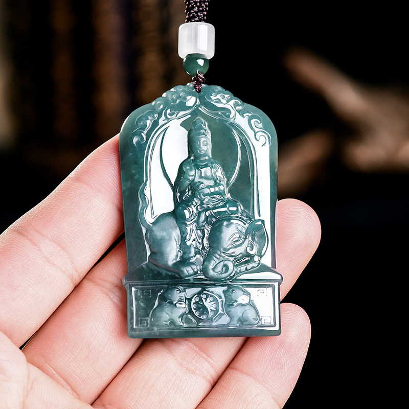 Natural Burmese Jadeite Guanyi - Jewelry & Watches Spółka Z Ograniczoną Odpowiedzialnością recensie en prijs