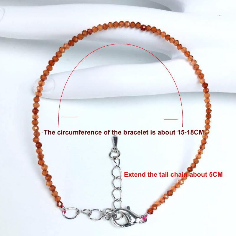 2-3mm Natural Stone Beaded Nec - Gemstone Bracelet Healing recensie en prijs
