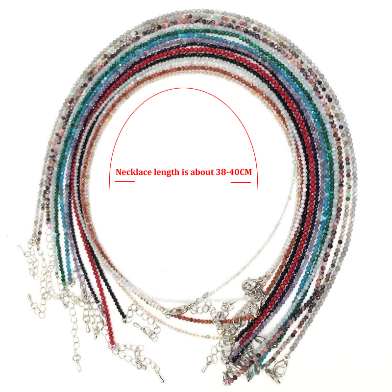 2-3mm Natural Stone Beaded Nec - Gemstone Bracelet Healing recensie en prijs