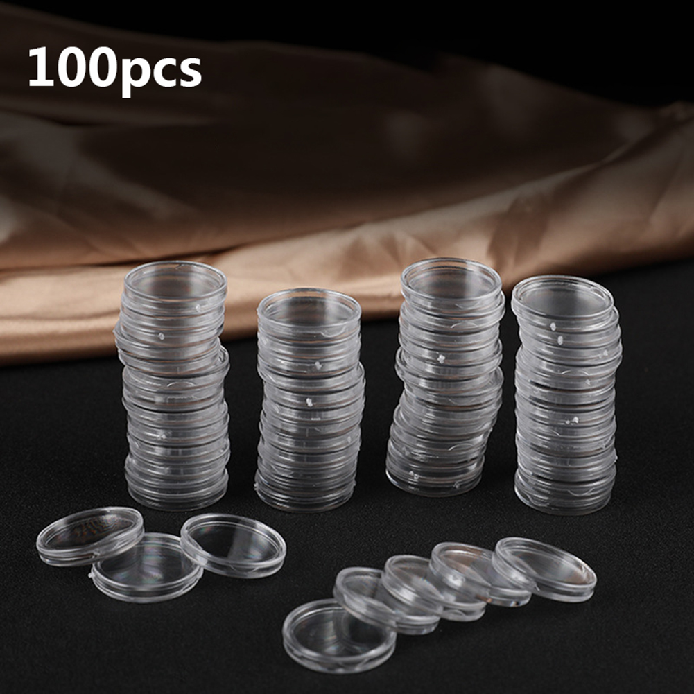 100pcs Transparent Plastic Sma - Collectors Coins Jewelry & Watches Of Smithtown Reviews recensie en prijs