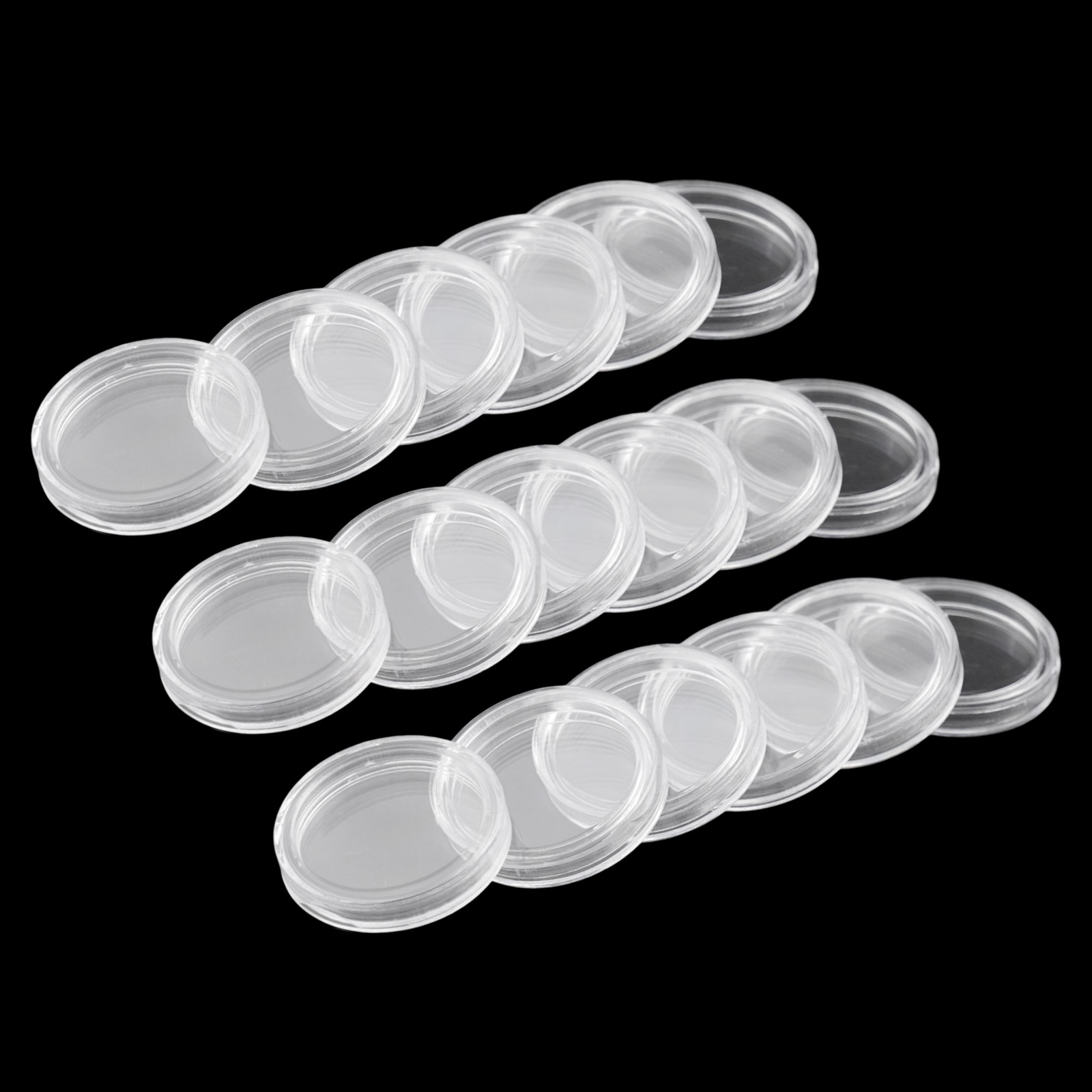 100 Pieces 23mm Clear Round Pl - Collectors Coins Jewelry & Watches Of Smithtown Reviews recensie en prijs