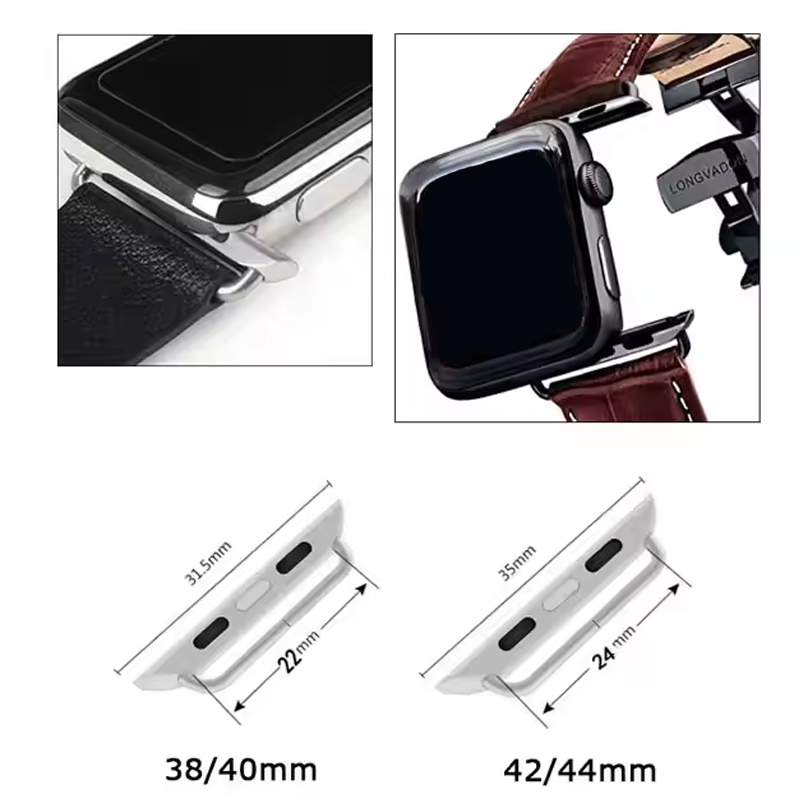 2pcs Stainless Steel Connector - Jewelry Stores Watches recensie en prijs