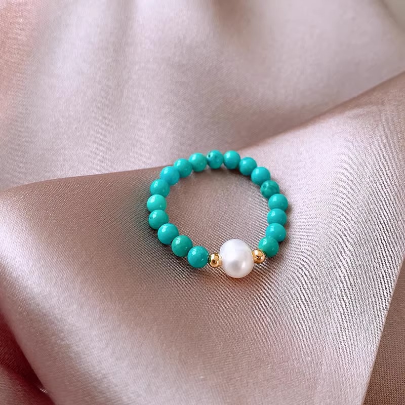 New Arrival Trendy Natural Fre - Turquoise Stone Ring recensie en prijs