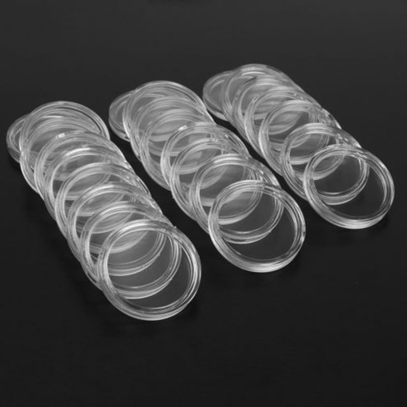100 Clear Round Coin Holders 3 - Collectors Coins Jewelry & Watches Of Smithtown Reviews recensie en prijs
