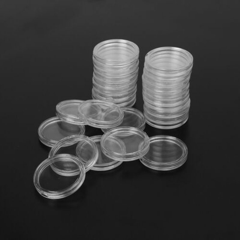 100 Clear Round Coin Holders 3 - Collectors Coins Jewelry & Watches Of Smithtown Reviews recensie en prijs