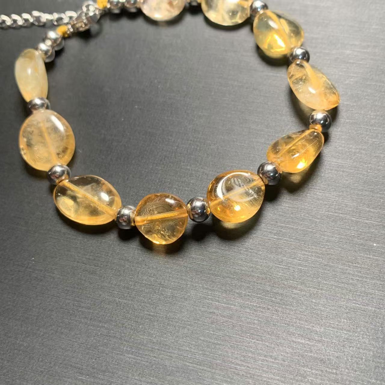 HEYYA STONE Natural Citrine Br - Gemstone Bracelet Healing recensie en prijs