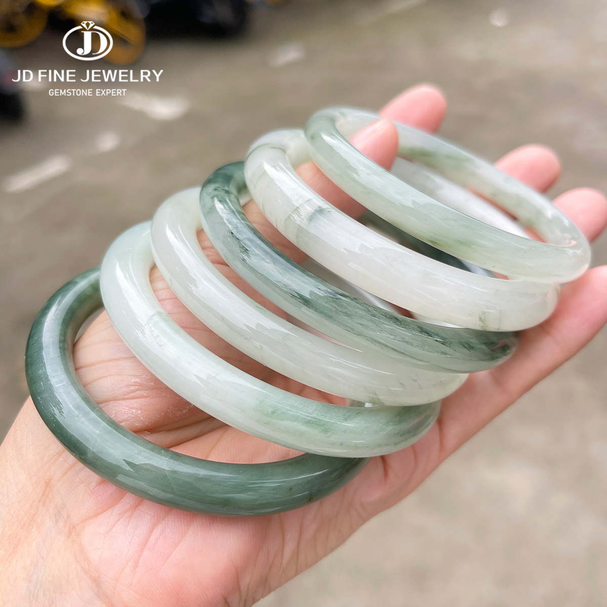 Natural Tianshan Jade Round Ba - Gemstone Bracelet Healing recensie en prijs