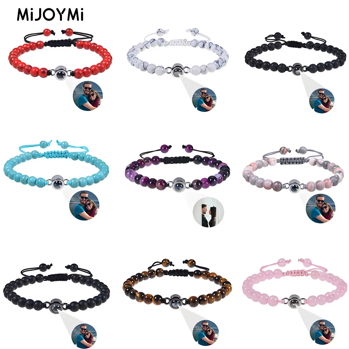 custom photo bracelet projecti - Turquoise Stone Ring recensie en prijs