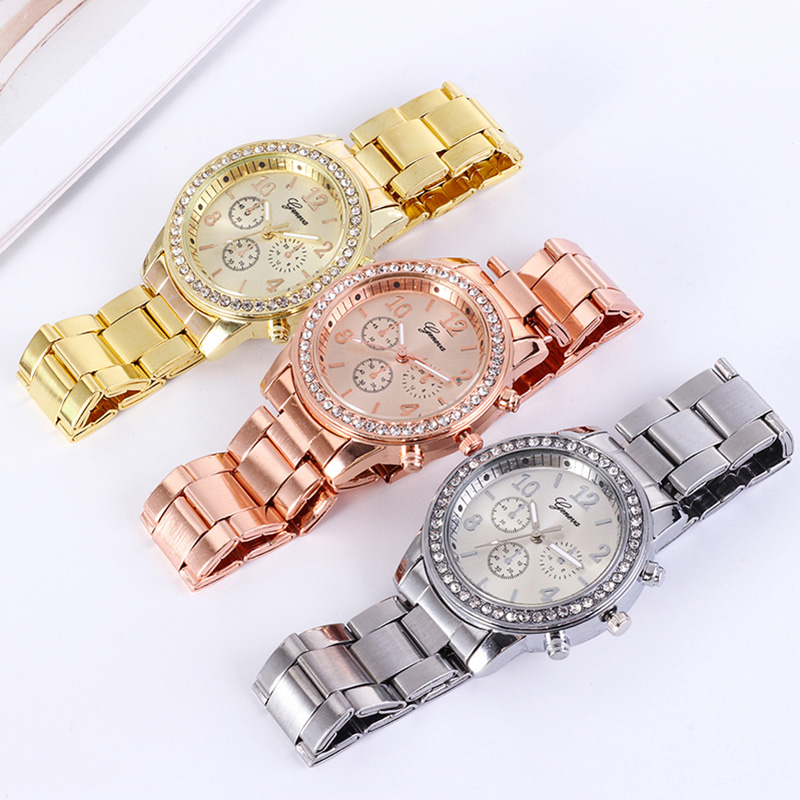 Gold Women Watch Geneva Classi - Jewelry Watches Gold recensie en prijs