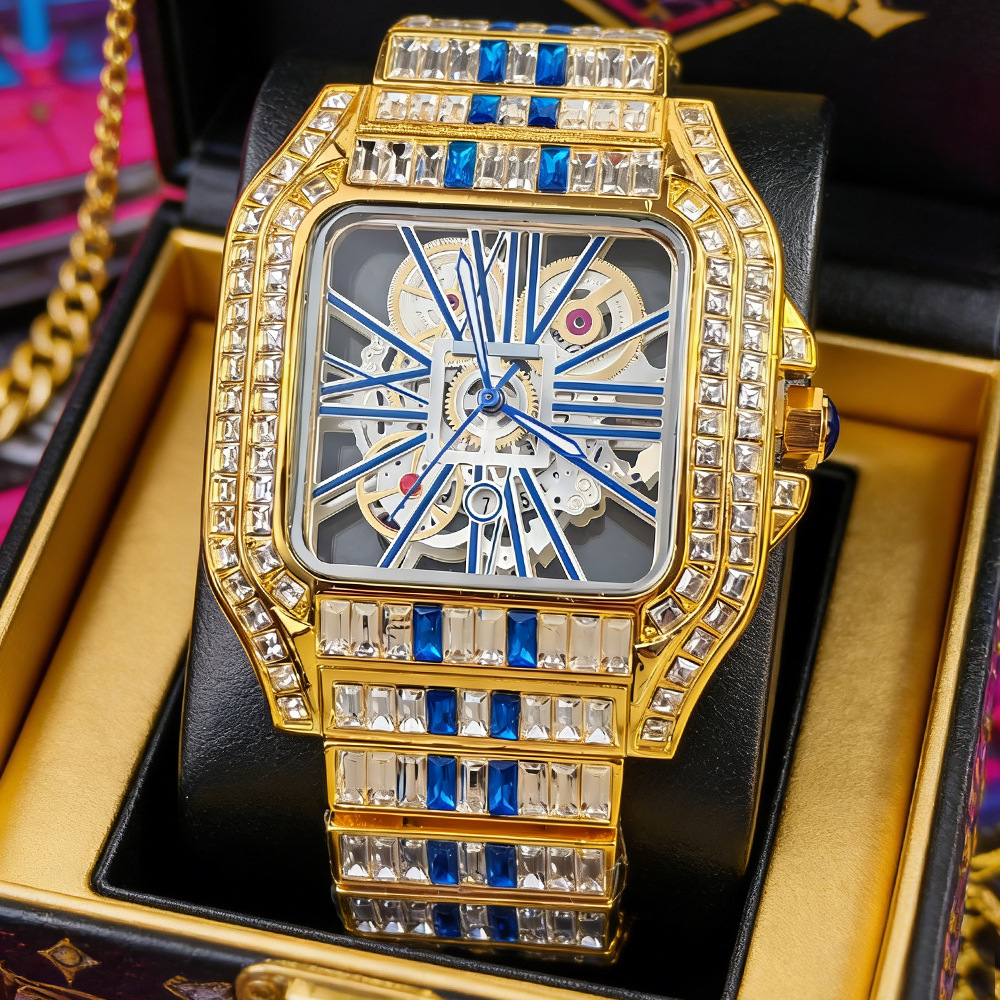 Hollow Luxury Bling Quartz Wri - Jewelry And Watches Luxury Brand recensie en prijs