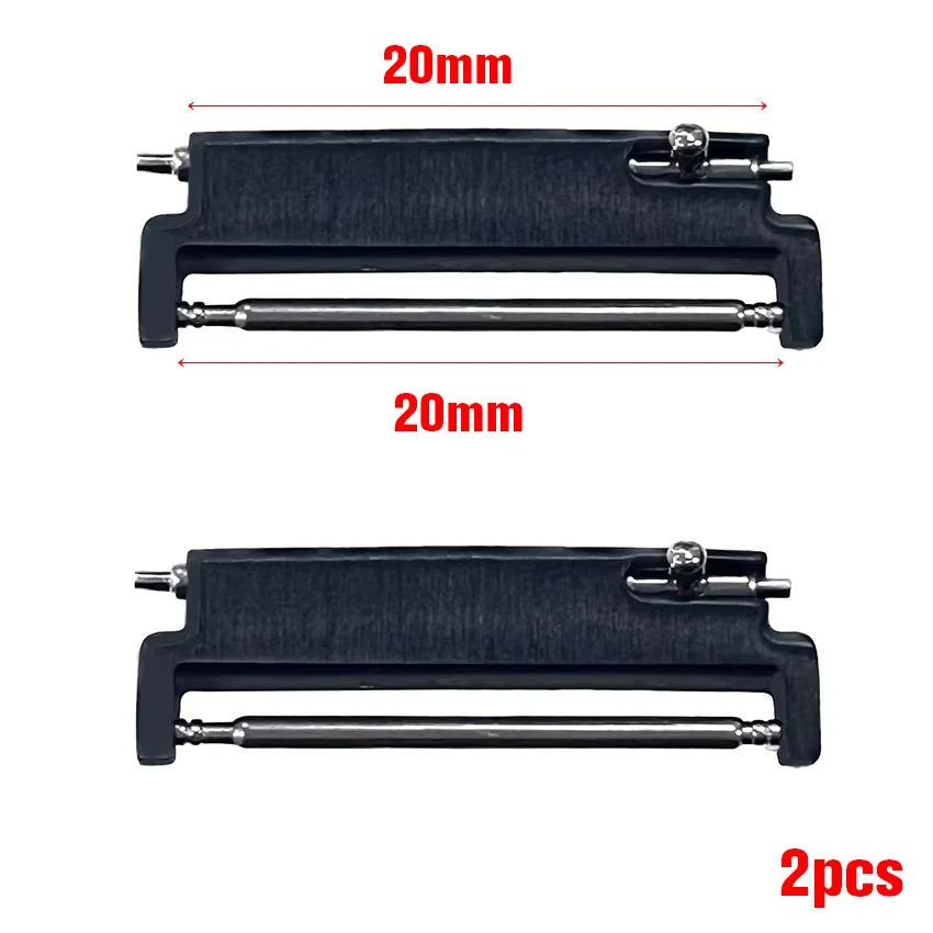 2pcs/lot Metal Adapters 20mm t - Jewelry Stores Watches recensie en prijs