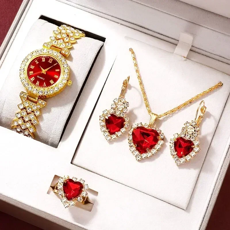 Golden Luxury Watch Women Ring - Jewelry Watches Gold recensie en prijs