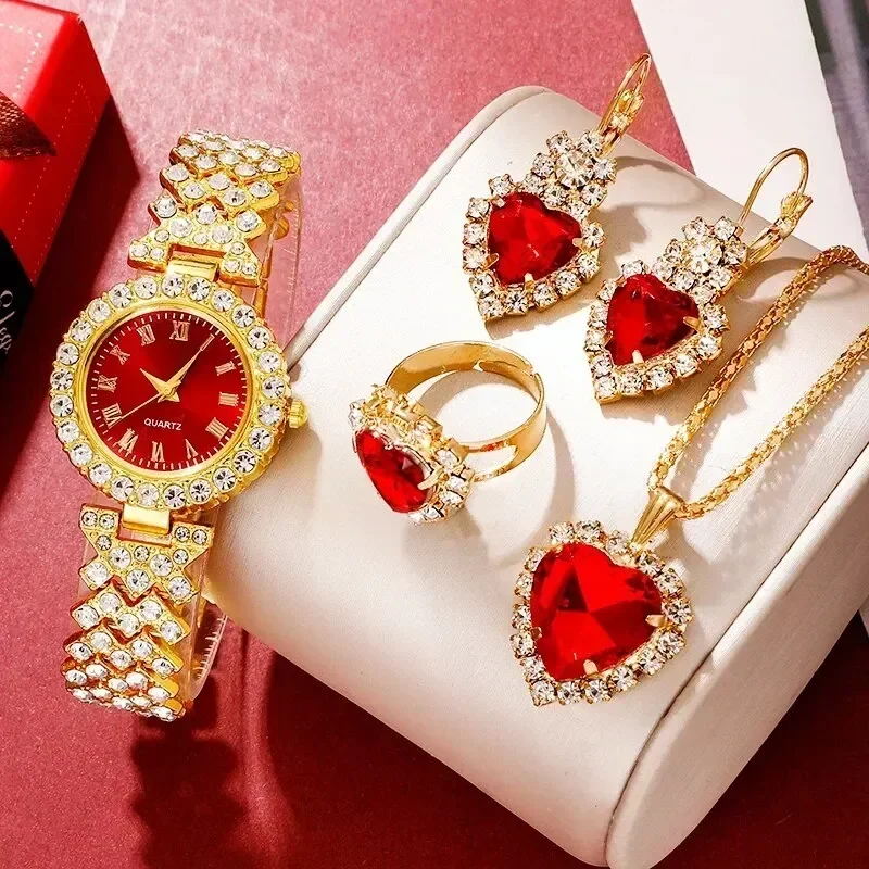 Golden Luxury Watch Women Ring - Jewelry Watches Gold recensie en prijs