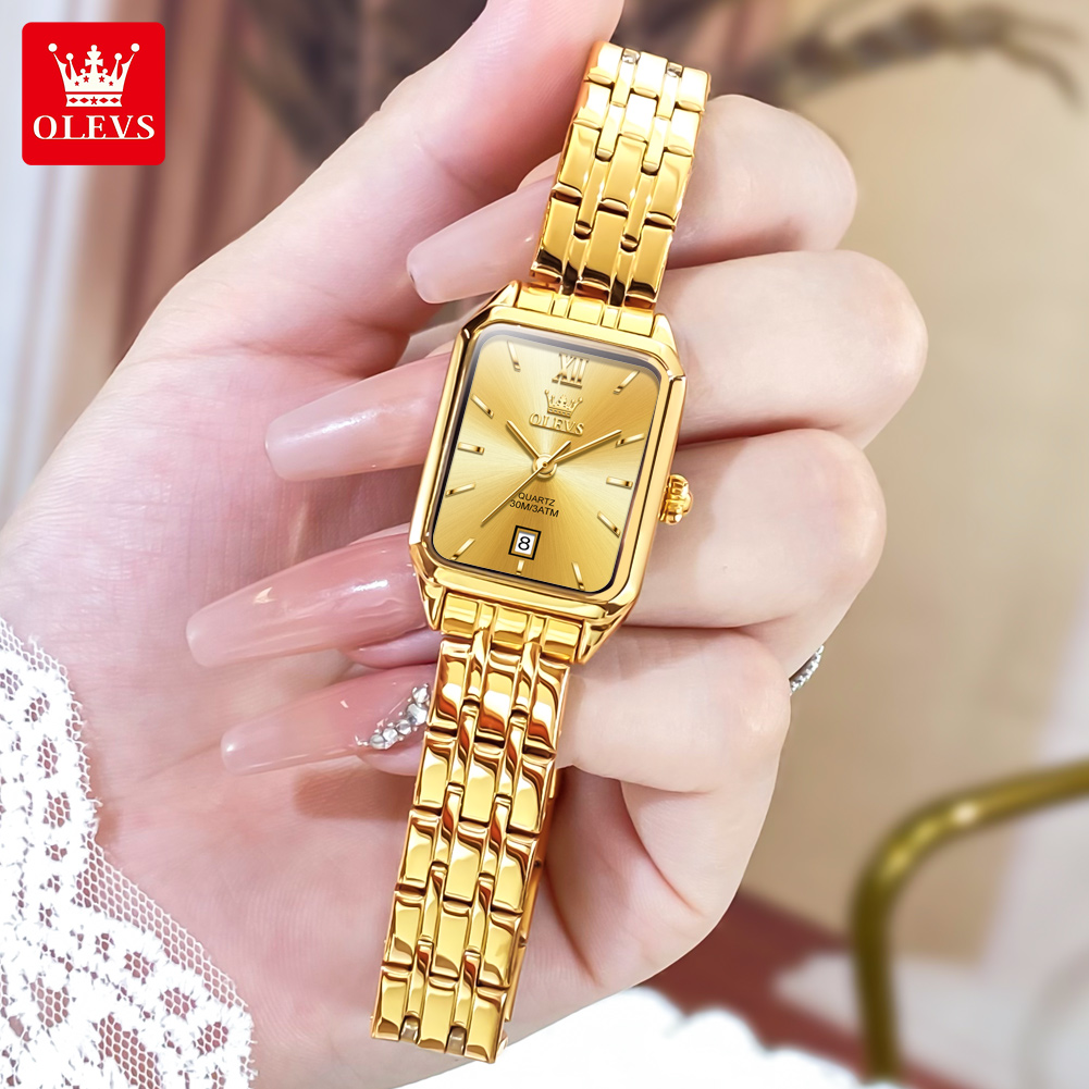 OLEVS Luxury Top Brand Women's - Jewelry Watches Gold recensie en prijs