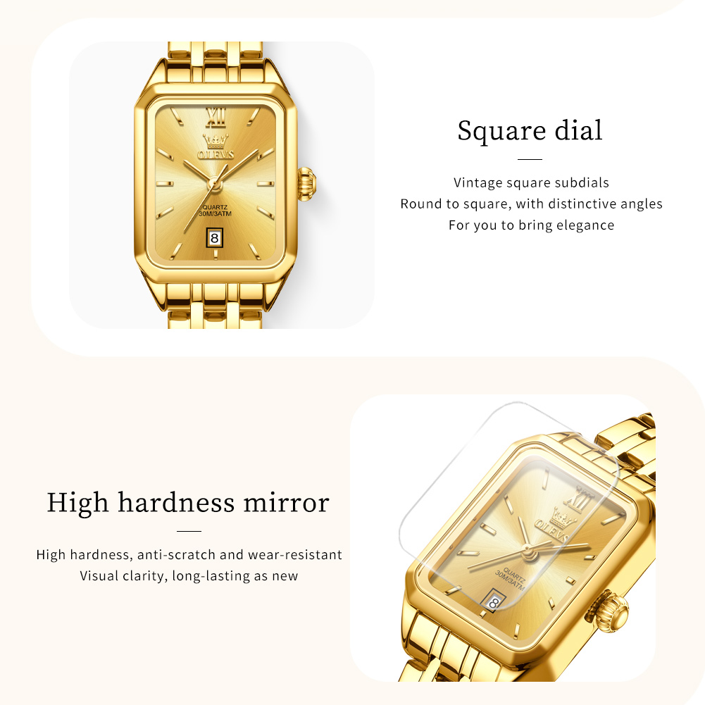 OLEVS Luxury Top Brand Women's - Jewelry Watches Gold recensie en prijs
