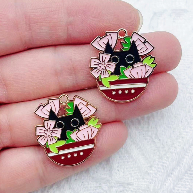 10pcs Cactus Plant Oil Drop Al - Jewelry & Watches Spółka Z Ograniczoną Odpowiedzialnością recensie en prijs