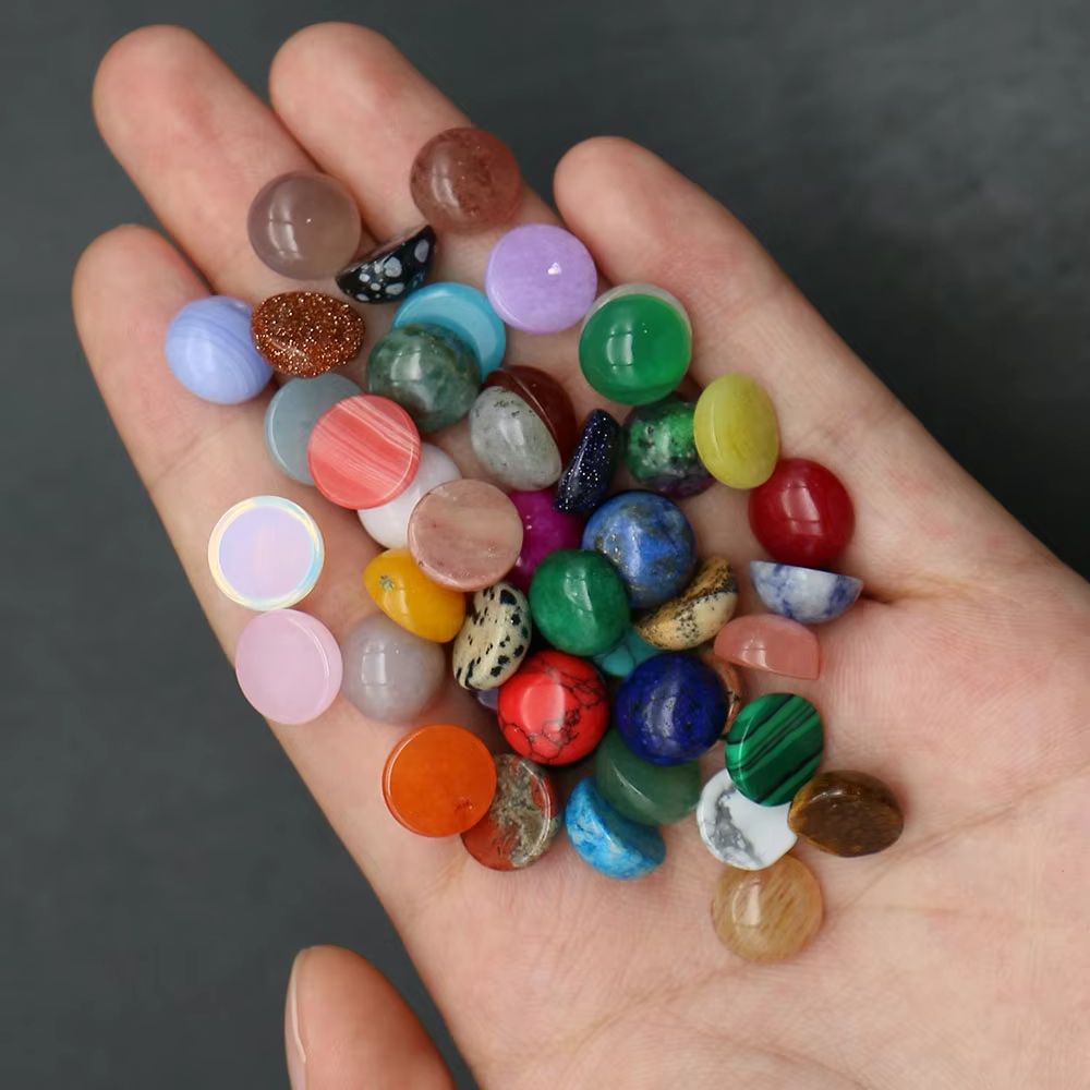5 Pcs Cabochon Natural Stone B - Turquoise Stone Ring recensie en prijs
