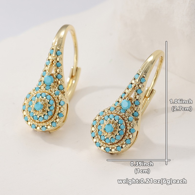 Elegant Fashion Synthetic Turq - Turquoise Stone Ring recensie en prijs