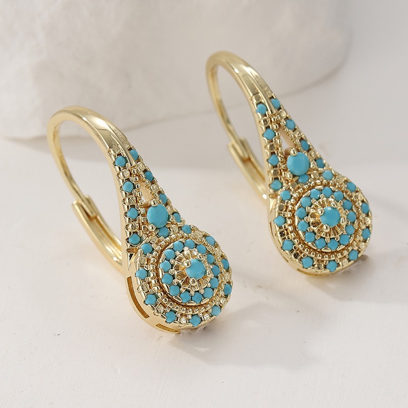 Elegant Fashion Synthetic Turq - Turquoise Stone Ring recensie en prijs