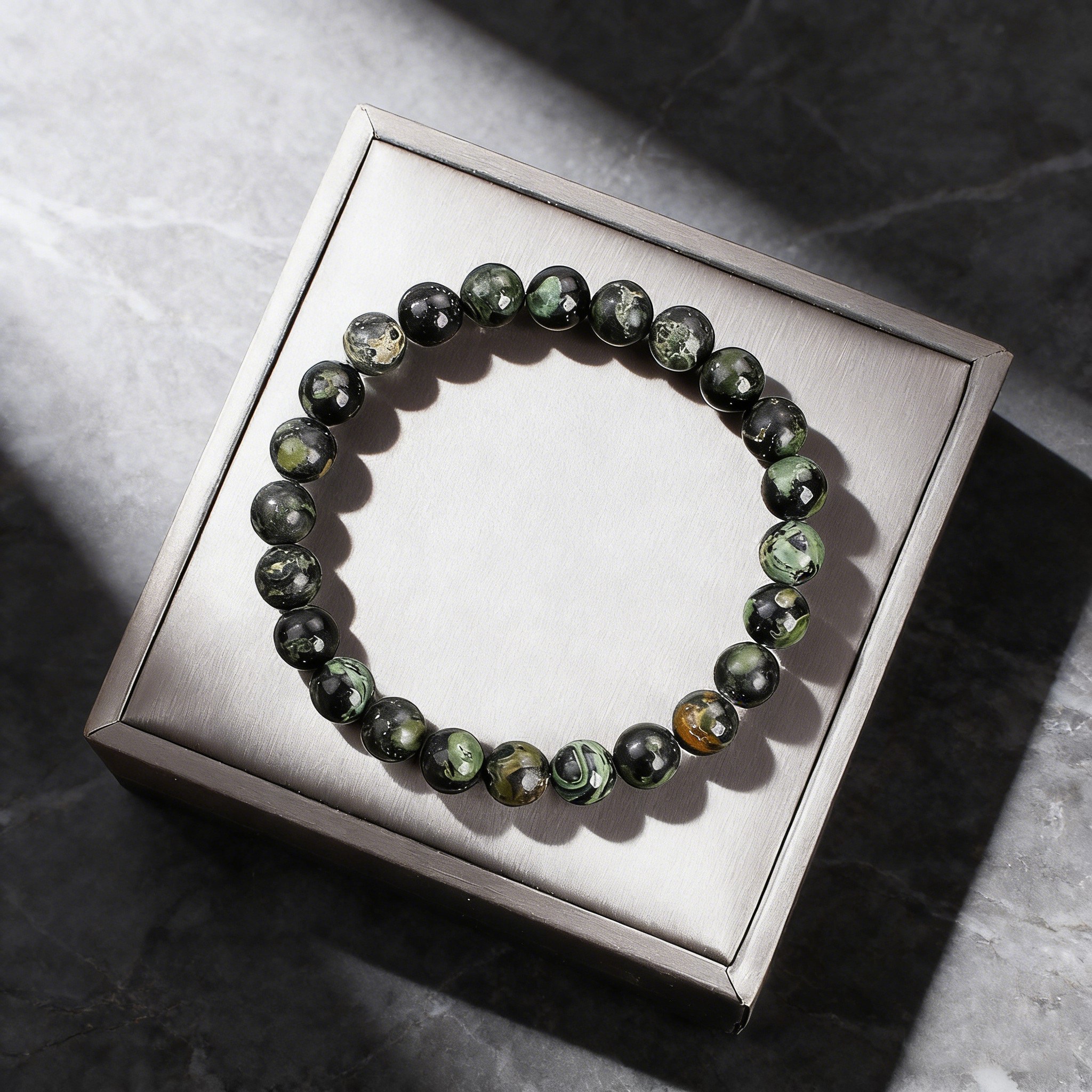 Beaded Bracelet Men Women New  - Gemstone Bracelet Healing recensie en prijs