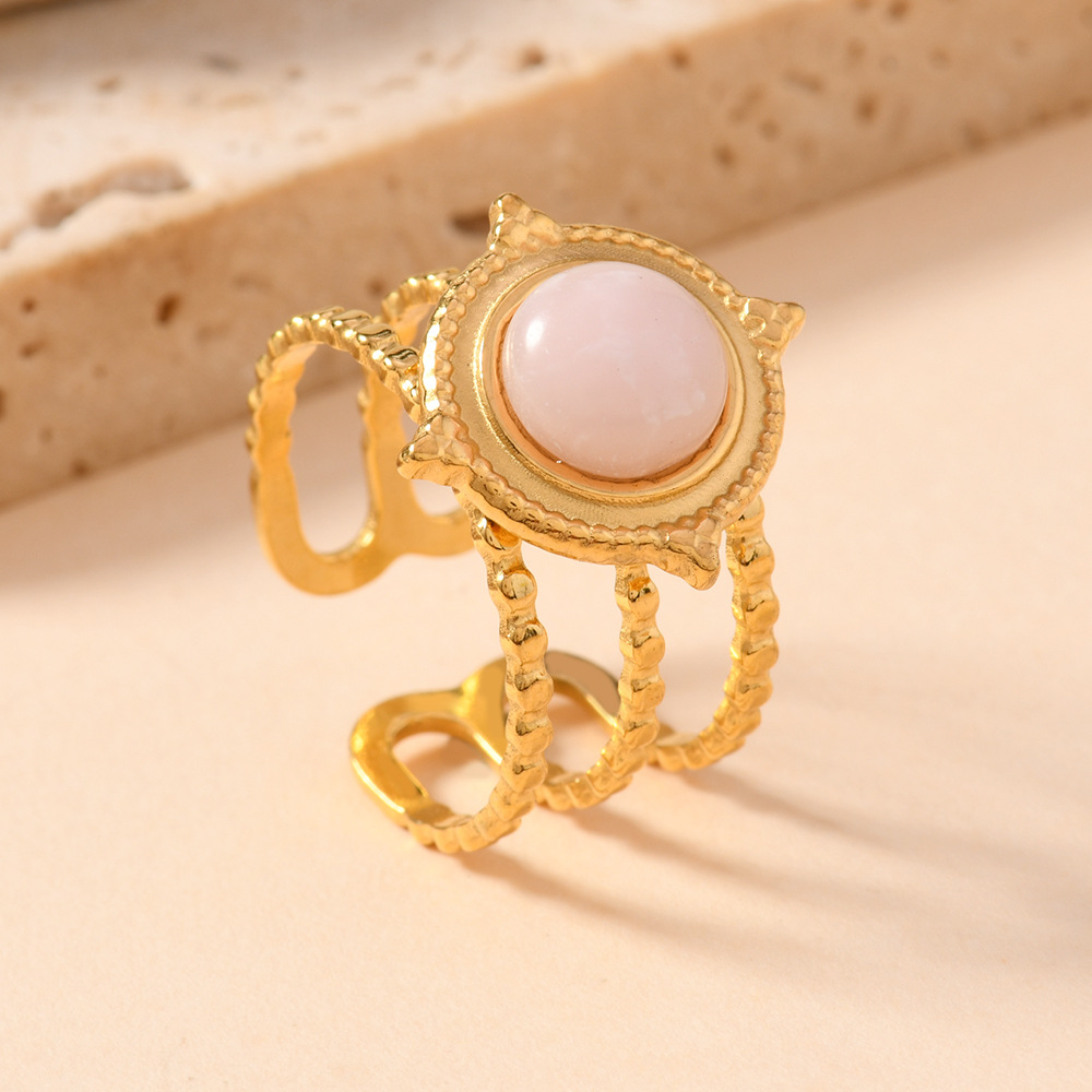 2025 NEW Set Luxury Natural St - Turquoise Stone Ring recensie en prijs