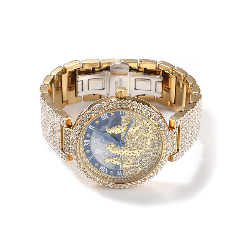 Men's Watches Sun and leopard  - Jewelry And Watches Luxury Brand recensie en prijs