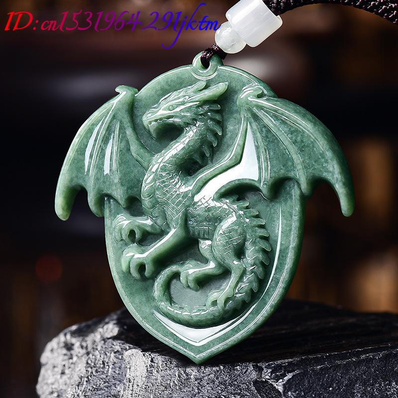 Natural Burmese Jadeite Dragon - Jewelry & Watches Spółka Z Ograniczoną Odpowiedzialnością recensie en prijs