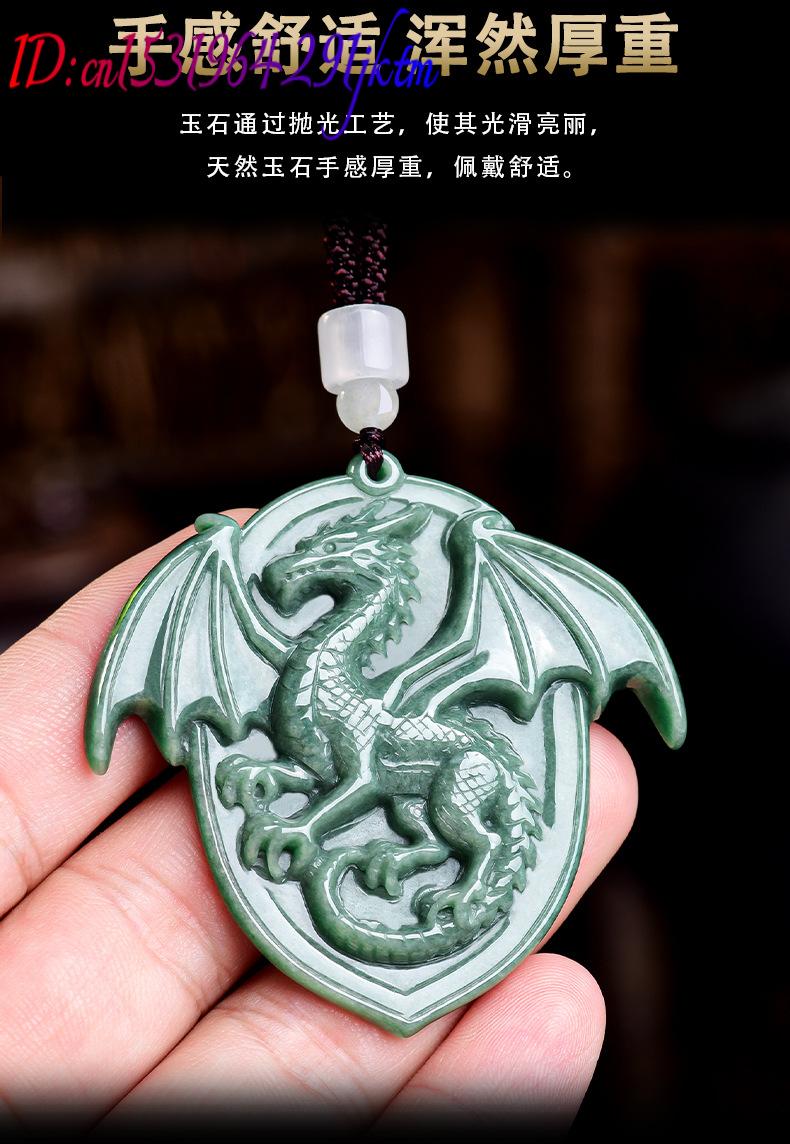 Natural Burmese Jadeite Dragon - Jewelry & Watches Spółka Z Ograniczoną Odpowiedzialnością recensie en prijs