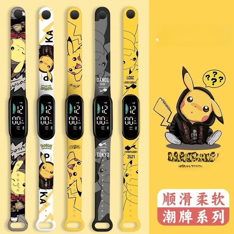 Pokémon cartoon pattern digita - Jewelry Stores Watches recensie en prijs