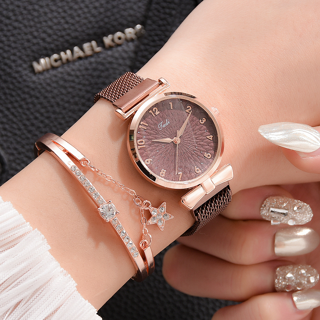 Women Bracelet Set Quartz Watc - Jewelry Watches Gold recensie en prijs